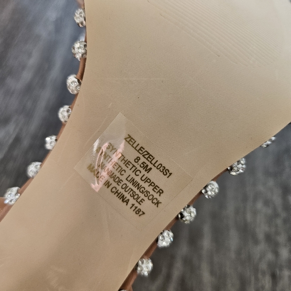 Nude Crystal Heels - Picture 6 of 7